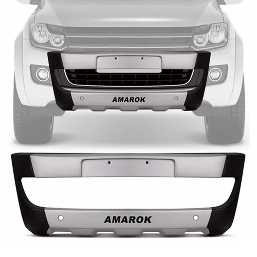 OVERBUMPER AMAROK 10/16 PRETO/PRATA TGPOLI