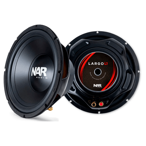 SUBWOOFER NAR ÁUDIO LARGO L1 BOB SIMP 10" 200W 4 Ohms
