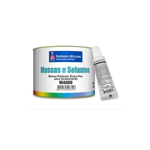 Massa Poliester Extra Fina M4000 400g