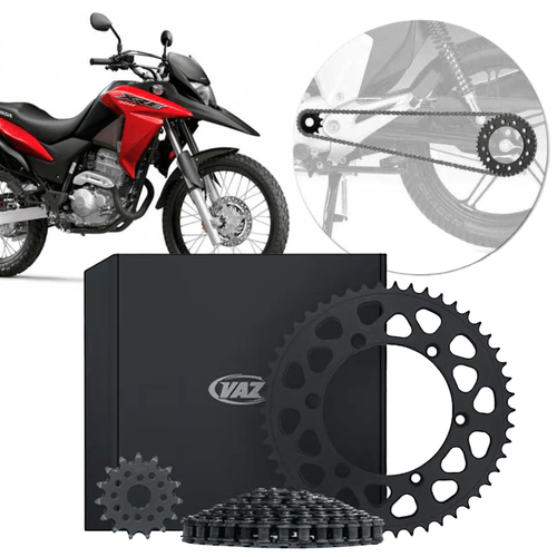 Kit Relação Transmissão Com Retentor Honda Xre 300