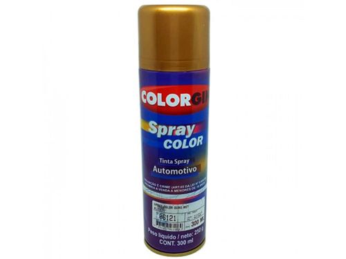Spray Automotivo Ouro/Dourado Metalizado 300ml