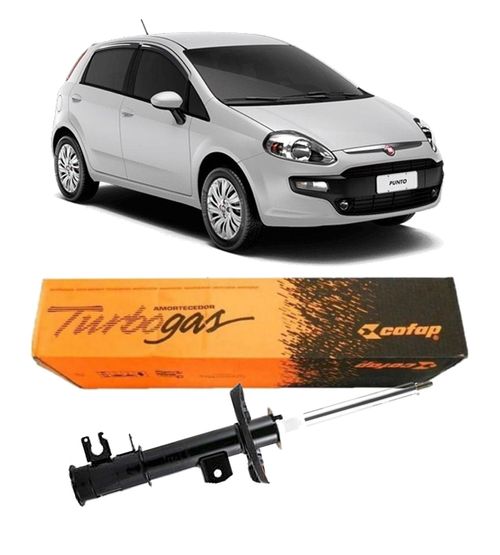 Amortecedor Dianteiro Fiat Punto 2007 A 2010 Direito