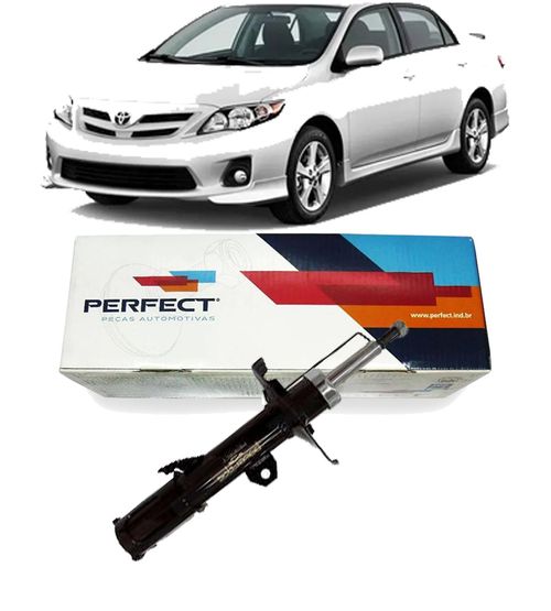 Amortecedor Dianteiro Toyota Corolla 2009 A 2014 Direito