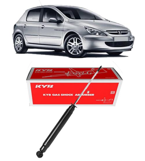 Amortecedor Traseiro Peugeot 307 2001 A 2012