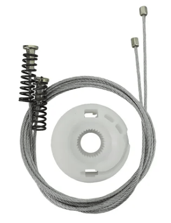 Kit Reparo Máquina de Vidro Elétrico VW Golf Novo Traseiro 1999>2013 VP 5030