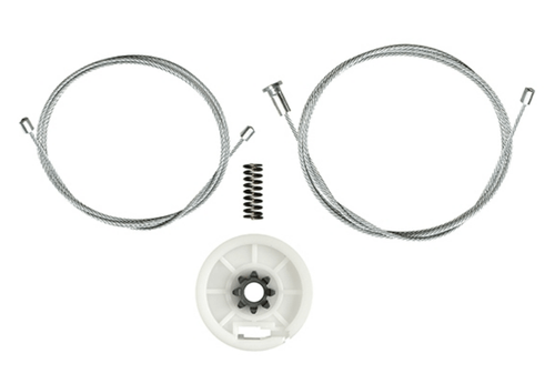 Kit Reparo para Máquina do Vidro Elétrico Citröen C3 Hatch Portas Traseiras Com 1 mola RTX0101 Rotax