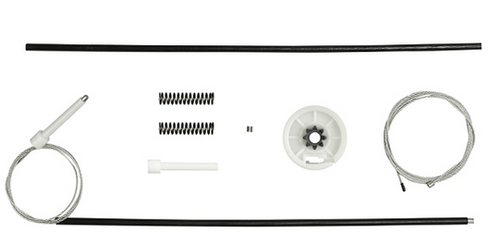 Kit Reparo para Máquina do Vidro Renault Scènic Portas Dianteiras RTX 074 Rotax