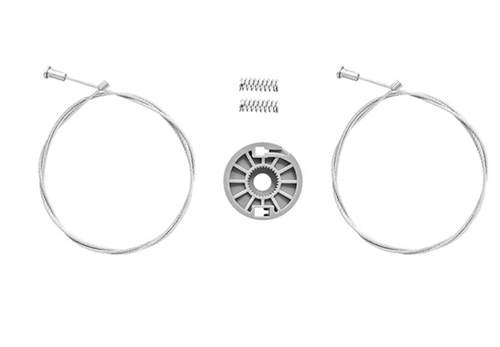 Kit Reparo para Máquina do Vidro Elétrico Sonic Portas Traseiras Ano 2012 À 2014 RTX 0150 Rotax