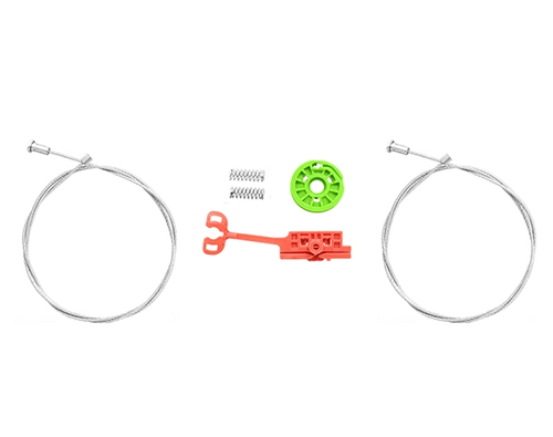 Kit Reparo Punto E Linea Porta Dianteira Lado Direito para Máquina do Vidro Elétrico RTX0172 ROTAX