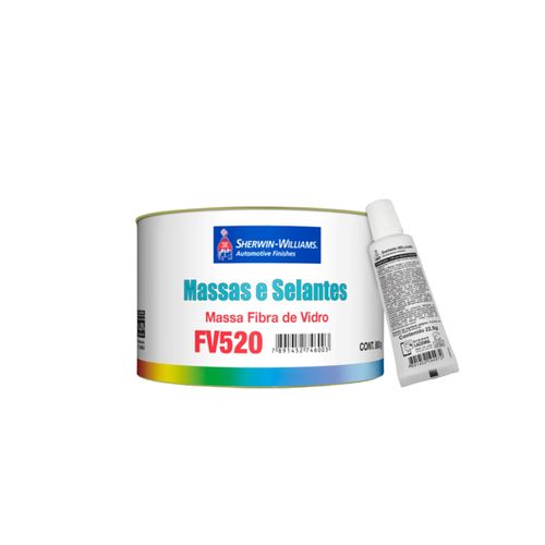 Massa Poliester para Fibra de Vidro FV520 800g