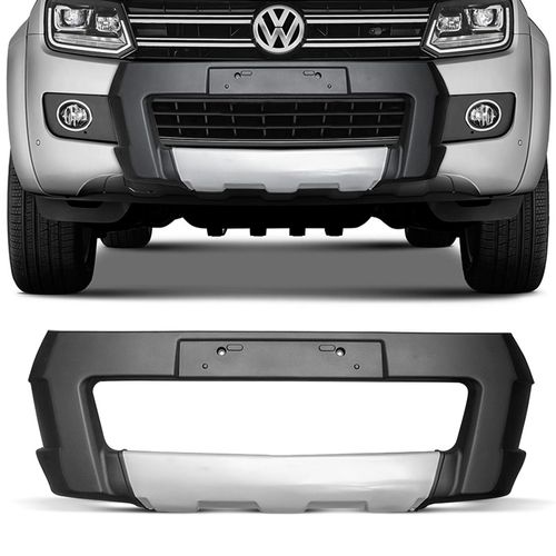 Overbumper Amarok 2010 a 2016 Front Bumper Preto Bepo