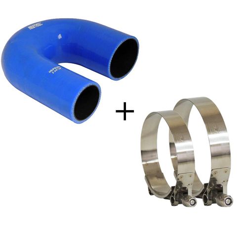 Mangueira de Pressurização de Silicone Tipo "U" 2 3/4" x 2" para Gol MI