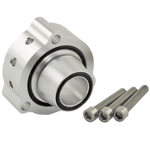 Válvula de alívio / Blow off para motores VW 2.0 TSI / TFSI (Jetta / Passat / Tiguan)  Prata - Motor 200cv - No Estado