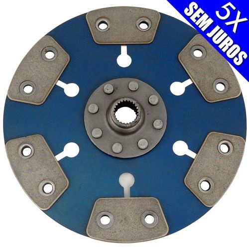 Disco de embreagem VW AP 6 pastilhas de cerâmica - Sem molas - Sem uso, perfeito estado.