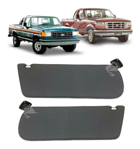 Par Quebra Sol Ford F1000 1983/1998 Cinza Escuro - Original