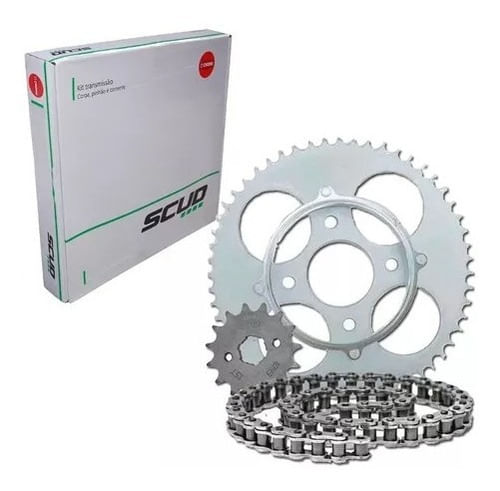 Kit Relação Completo Aço 1045 Honda Xlr125