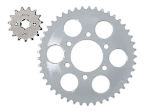 Kit Coroa Pinhao Xt225 Tdm225 Brandy