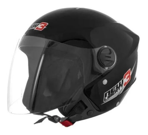 Capacete Aberto Pro Tork New Liberty 3 Preto 60