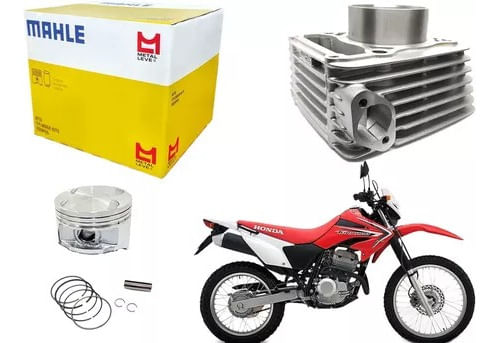 Kit Cilindro Pistão Anéis Honda Cbx250 Twister Xr250 Tornado
