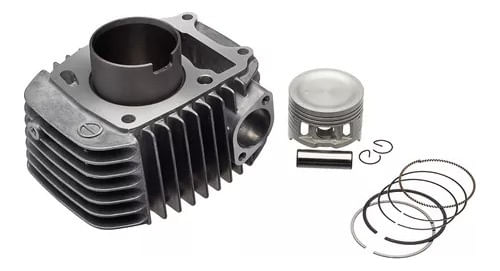 Kit Cilindro Pistao Anel Honda Biz 125 05 A 08