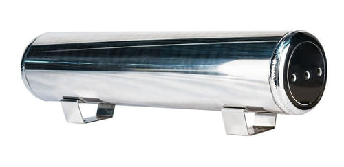 Cilindro Liso Aluminio Polido Pé De Fixação Suspensao A Ar