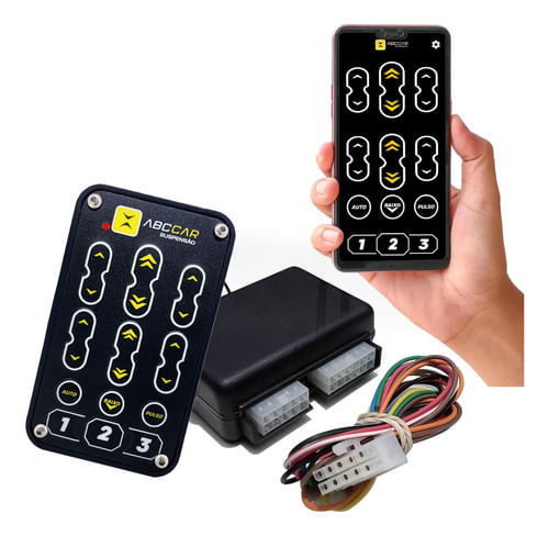 Controle Central 8 Canais  Suspensão A Ar Bluetooth