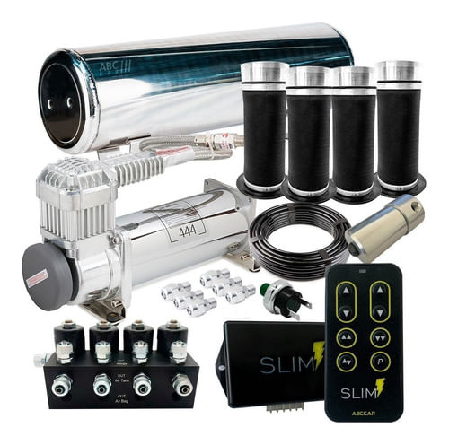 Kit Suspensão A Ar Black 8mm Stage 2 - Gol Quadrado