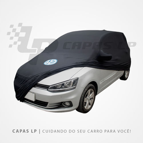 Capa Para Crossfox Tecido Cor Preta Capas Lp Vw Helanca Lycr