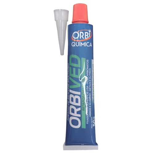 Silicone Acético Para Superfícies Lisas Orbived 50g - Orbi Química