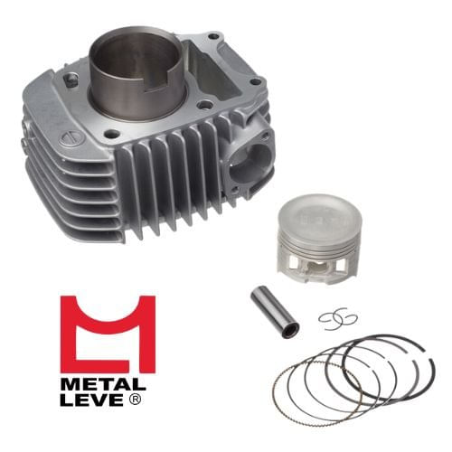 Kit Cilindro Motor Pistão Anéis Biz 125 2009 a 2023
