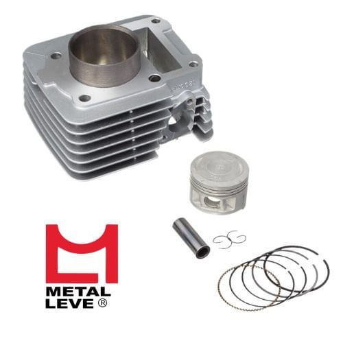Kit Cilindro Motor Pistão Anéis YBR 125 2000/08 Factor 125