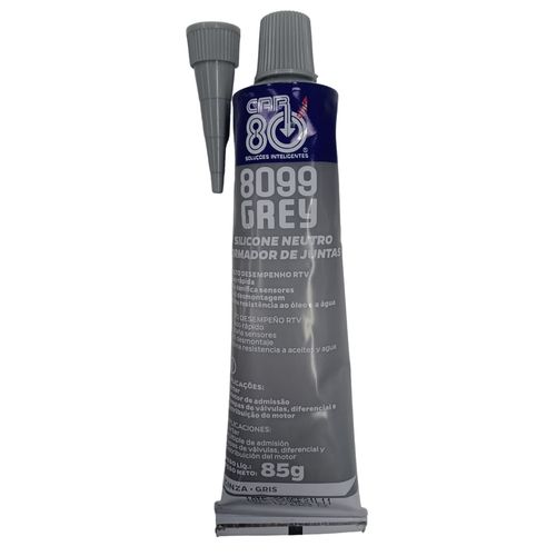 Silicone Alta Temperatura Neutro Grey Car80 - 85g