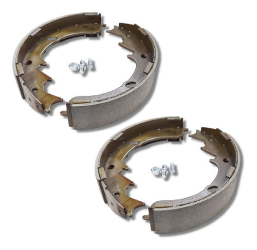 2 Pares Sapata De Freio Empilhadeira Hyster Ft Yale Vx