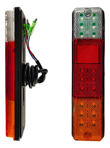 Lanterna Traseira Empilhadeira Led Universal De 10 A 80v