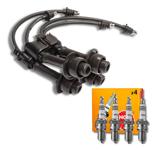 Cabo + Vela Empilhadeira Toyota 8fg25 7fg25 Motor 4y