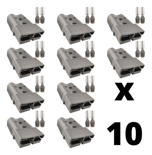 10 Conector Bateria Empilhadeira Anderson Power 350 Original