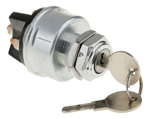Miolo De Ignição Com Chave Para Empilhadeira - 4 Pinos