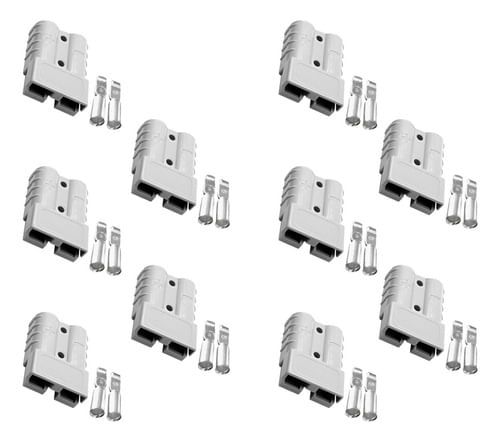 Kit10 Conector Bateria Universal Sb50 Similar Anderson Power