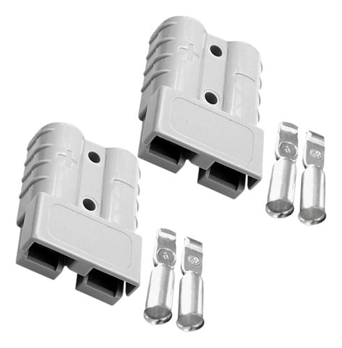 Kit 2 Conector Bateria Universal Sb50 Similar Anderson Power