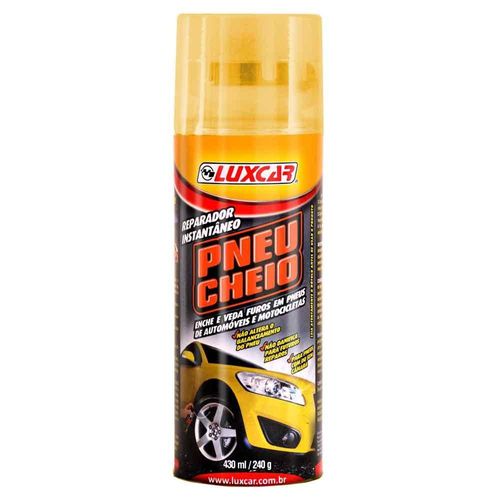 Reparador de Pneu Instantaneo - Enche e Veda - Pneu Cheio 430 ml - LUXCAR