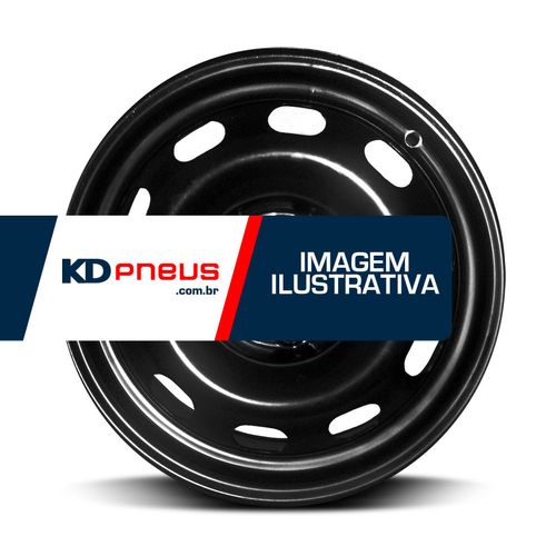 Roda Preta Aro 15 para VolKswagen Gol G5