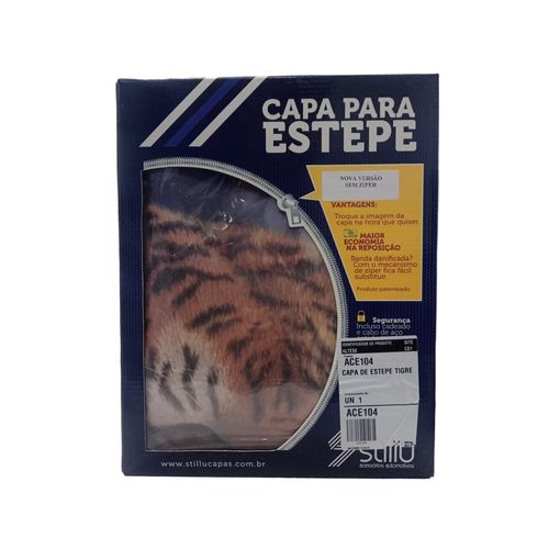 Capa para Estepe - Modelo Tigre - Stillu Car