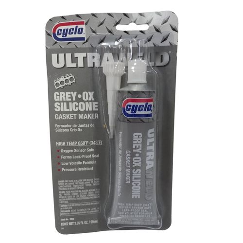 Silicone Cyclo Grey OX Ultraweld Cinza Alta Temperatura para Motores
