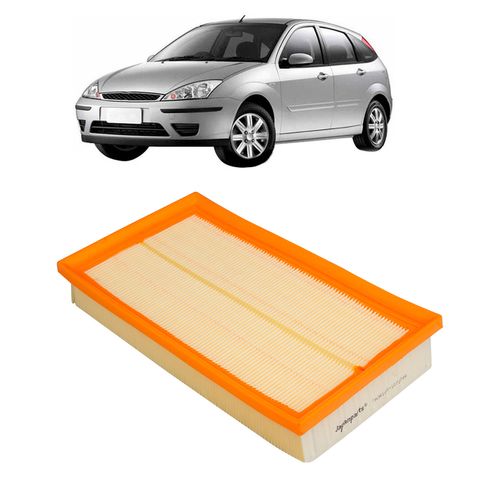 Filtro de Ar Ford Focus 1.6 8V e 1.6 Flex 8V 2003 a 2009 / 1.8 DI/TDI/TDCI 1999 Em Diante / 2.0 16V 1998 Em Diante
