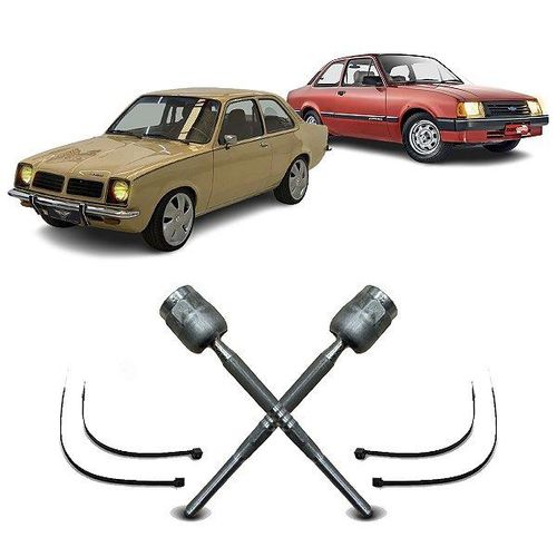Par Barra Axial Direção Chevrolet Chevette 1973/1994