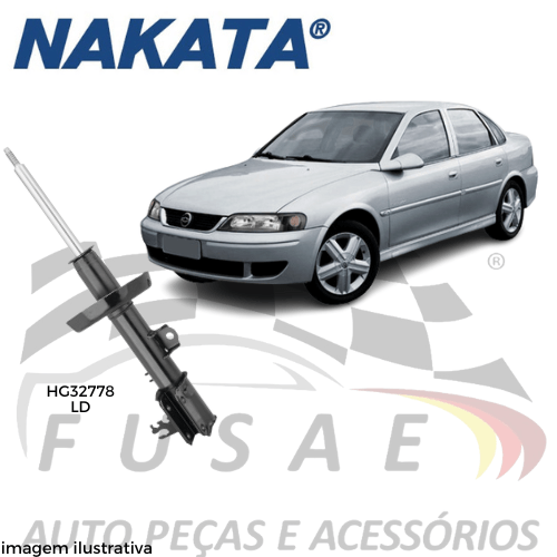 AMORTECEDOR DIANTEIRO DIREITO TURBOGAS NAKATA VECTRA 2.0/2.2 8/16V 97/2005