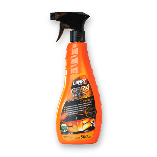 Cera Liquida Cristalizadora Premium Ptfe Limpz Auto 500 Ml