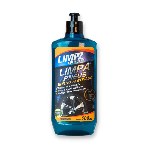 Selante para Pneus Brilho Acetinado Limpz Auto 500 Ml