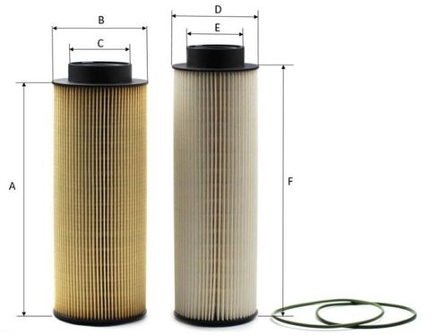 KIT FILTRO DIESEL E824KP/E825KP NTG
