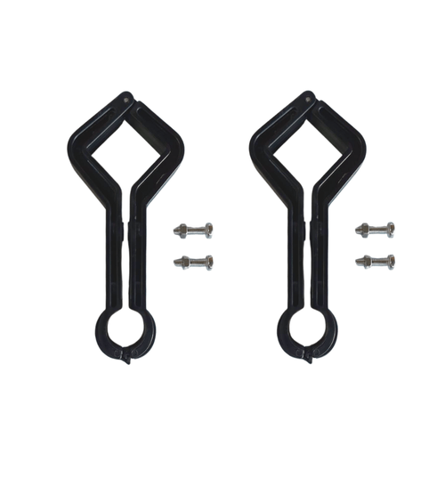 Kit 2 Abraçadeiras de Nylon Para Tubo de 40mm e Cano de 19mm Pulverizadores Jacto, Aplik